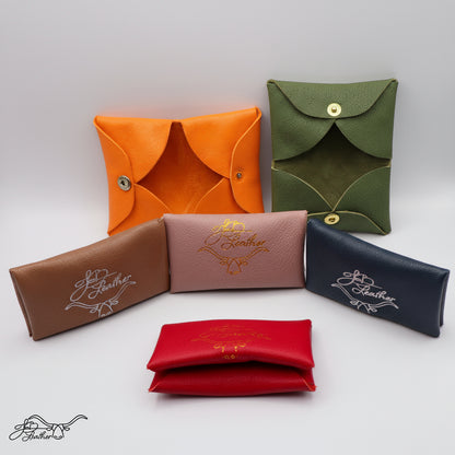 Double Fold Goatskin Card Wallet