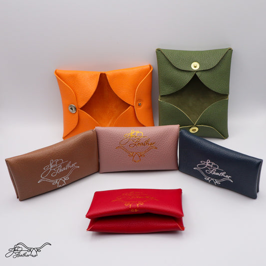 Double Fold Goatskin Card Wallet