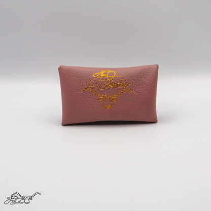 Double Fold Goatskin Card Wallet