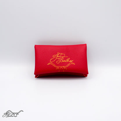 Double Fold Goatskin Card Wallet