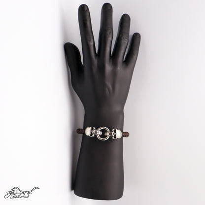 Dueling Skulls Bracelet