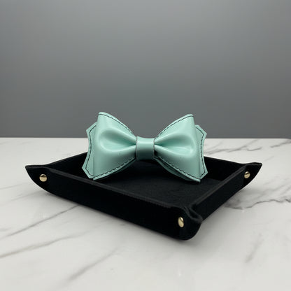 Leather Bow Tie