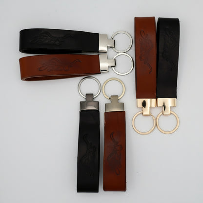 Full Grain Leather Keychain