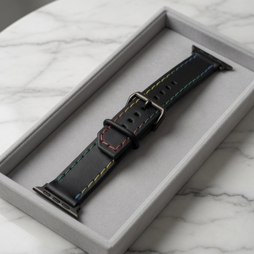Geometric Dreamer | Luxury Watch strap | Bovine
