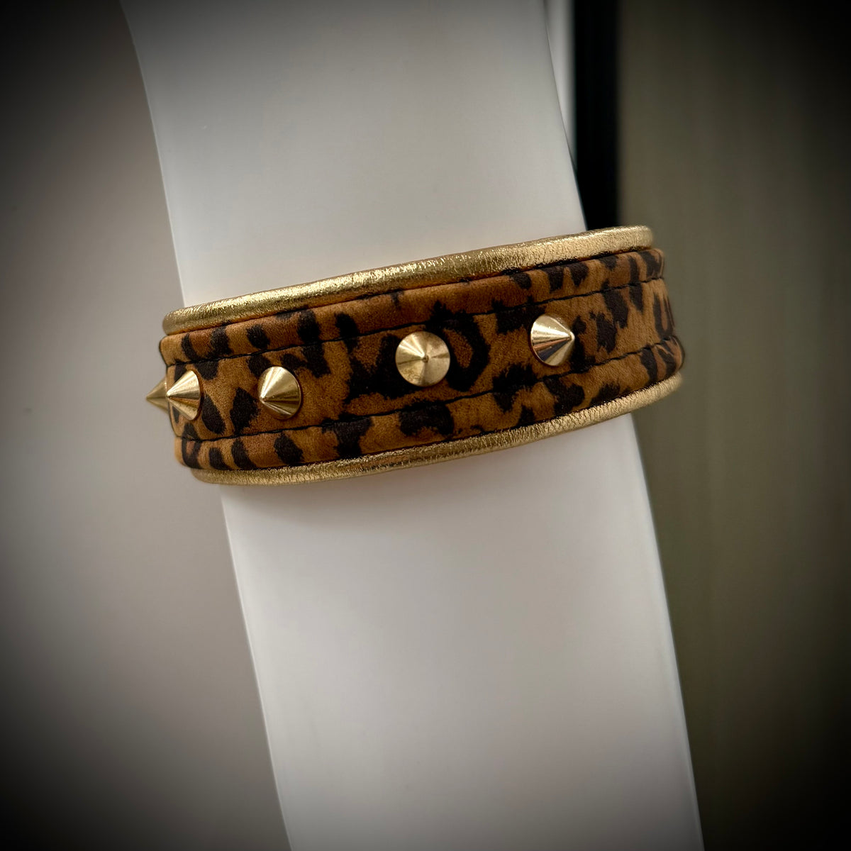 Cheetah Spike Arm Bands