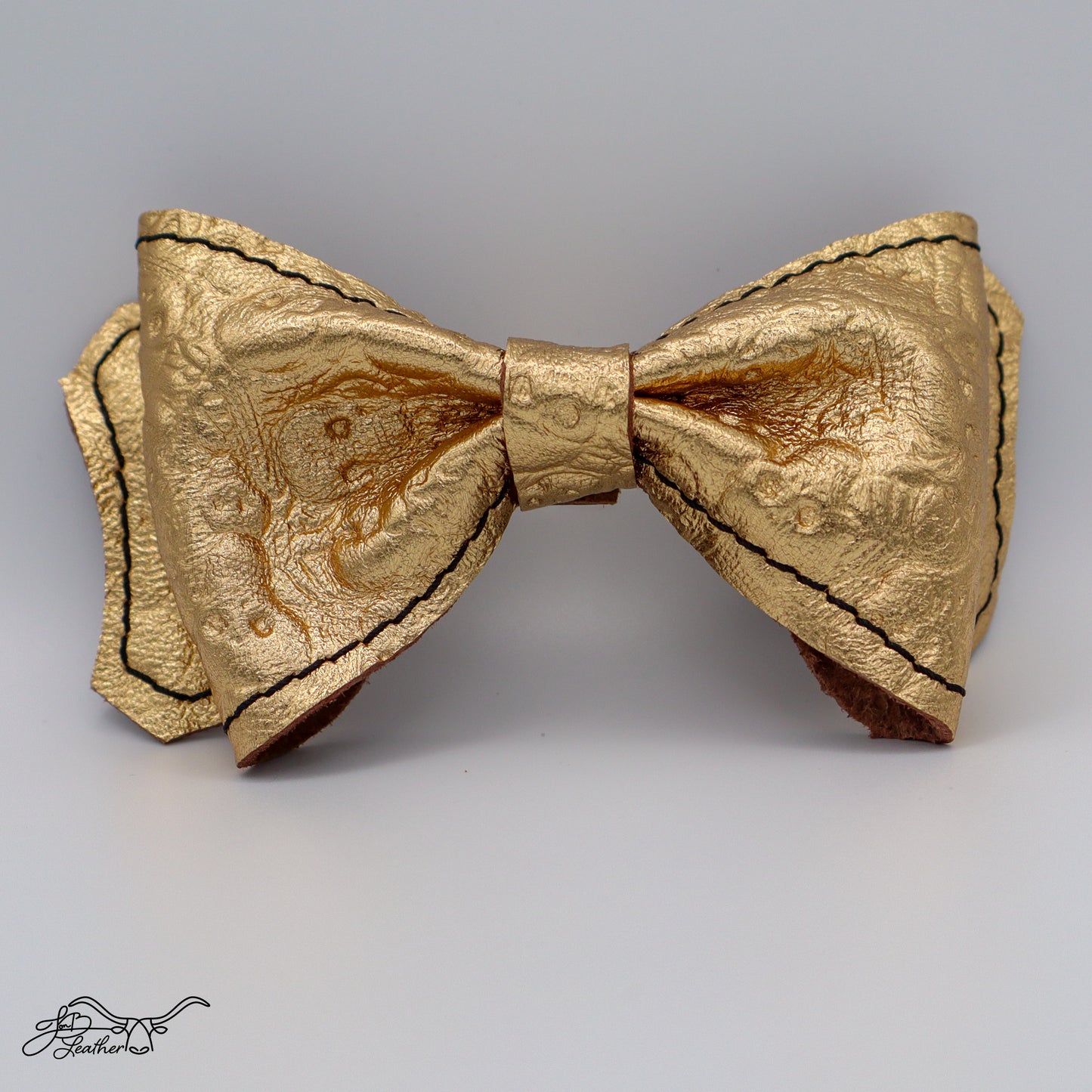 Leather Bow Tie