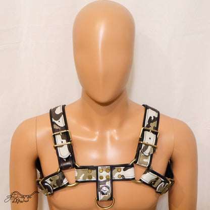 JonBx White Camo Fashion Harness - Special Edition