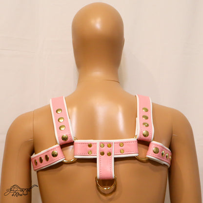 JonBx Pink and White Fashion Harness