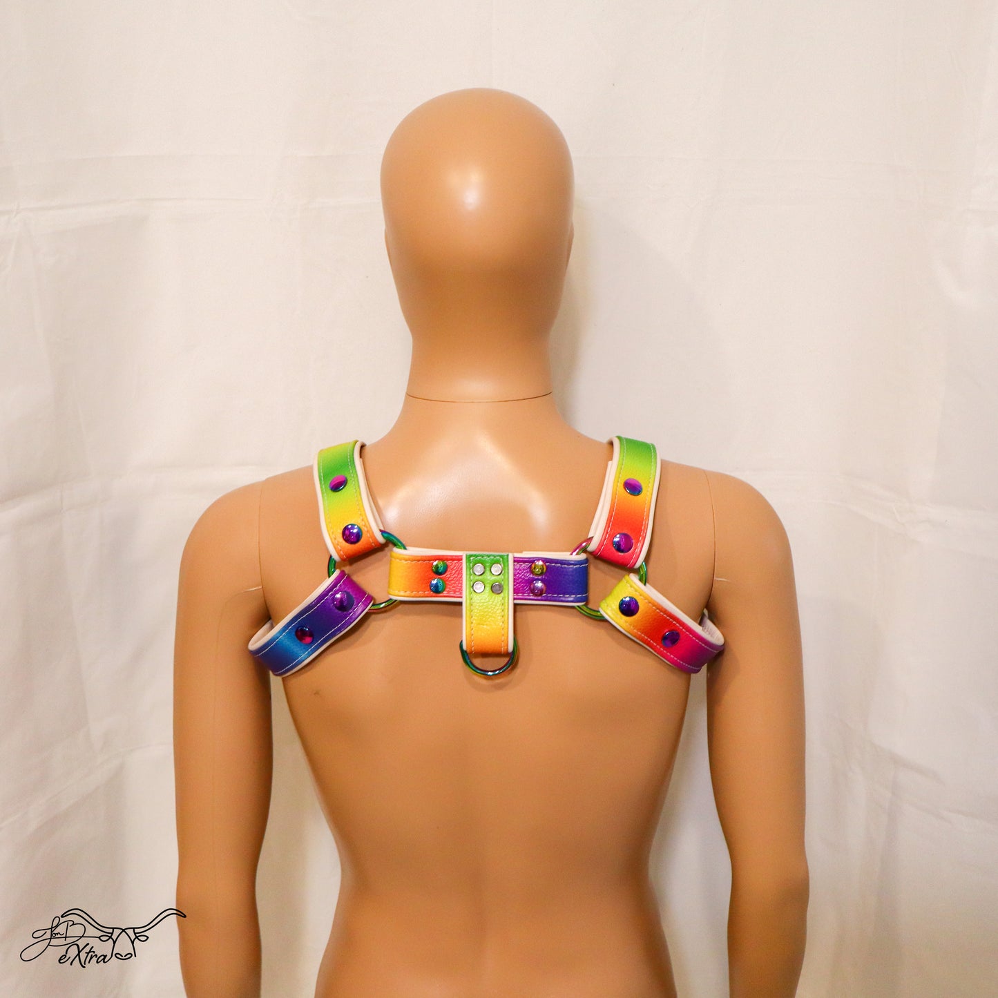 Electric Rainbow Pride Harness