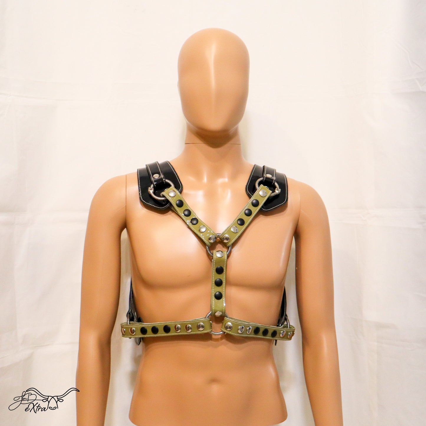 Jon Bx Patent Leather Serpent Harness
