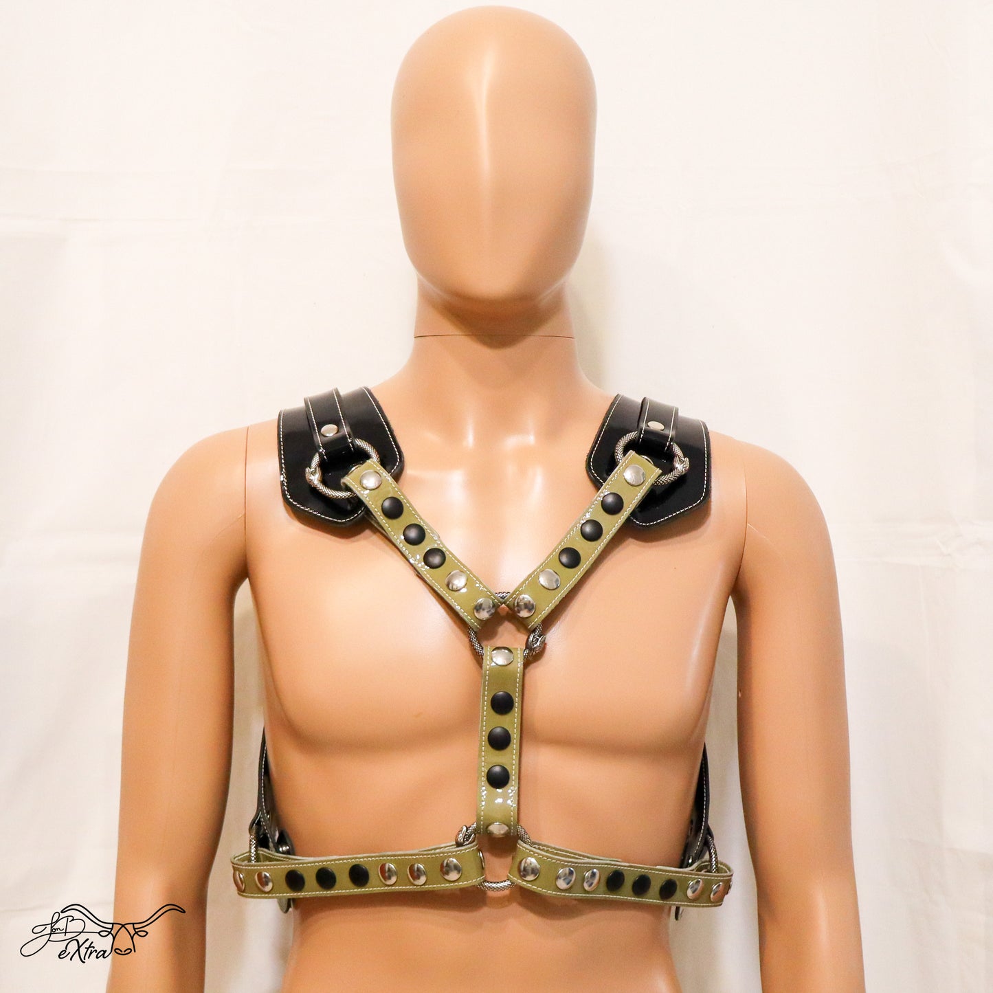 Jon Bx Patent Leather Serpent Harness