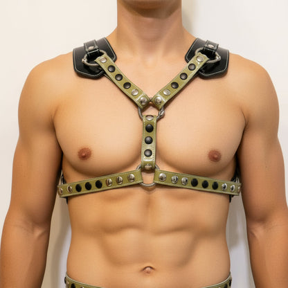 Jon Bx Patent Leather Serpent Harness - One of a Kind