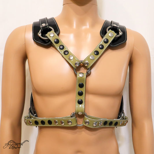 Jon Bx Patent Leather Serpent Harness