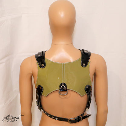 Jon Bx Patent Leather Serpent Harness - One of a Kind