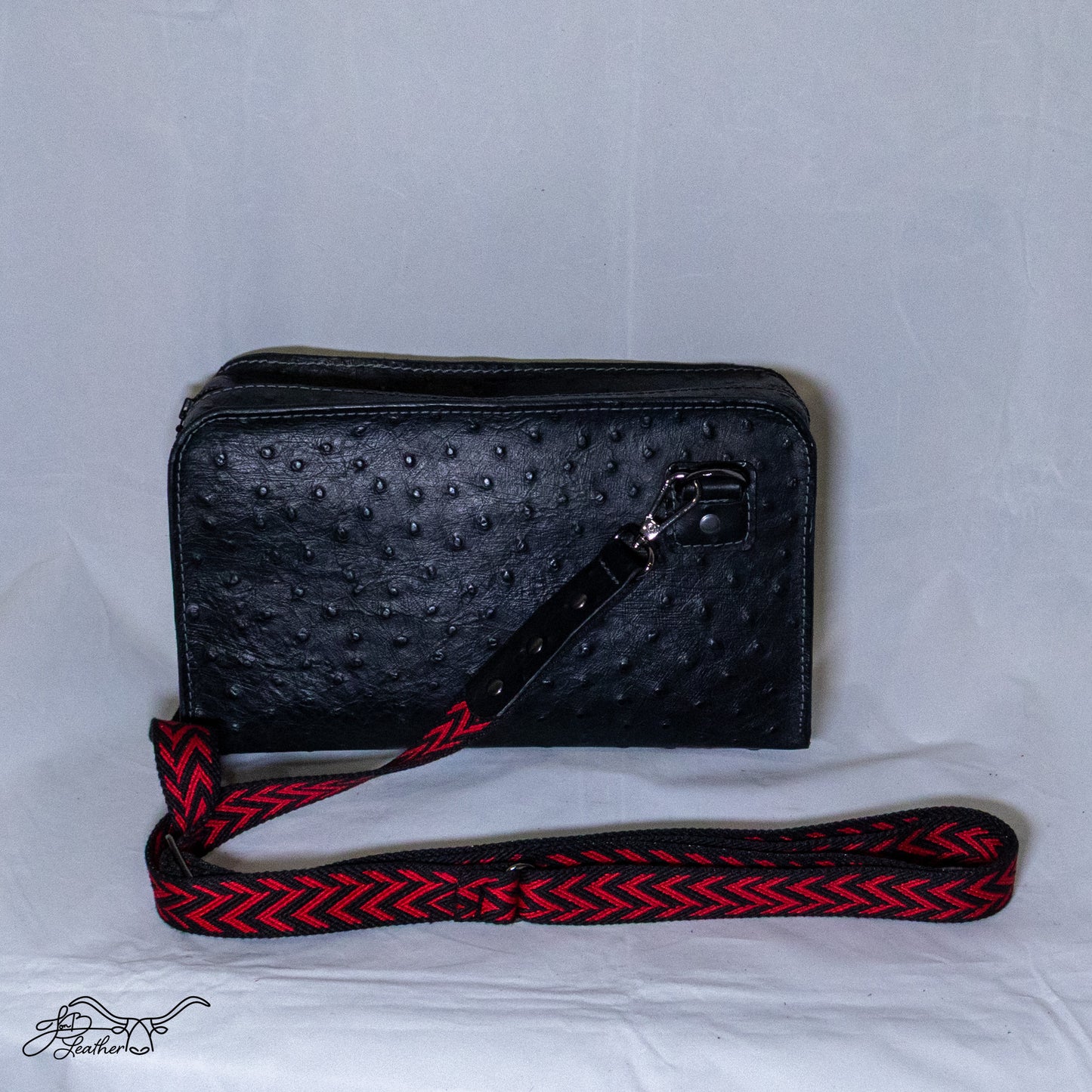 The Renee - Ostrich Embossed Crossbody
