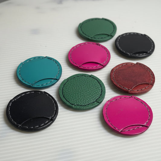 The Quick Draw - Magnetic Leather Eyeglass Holder