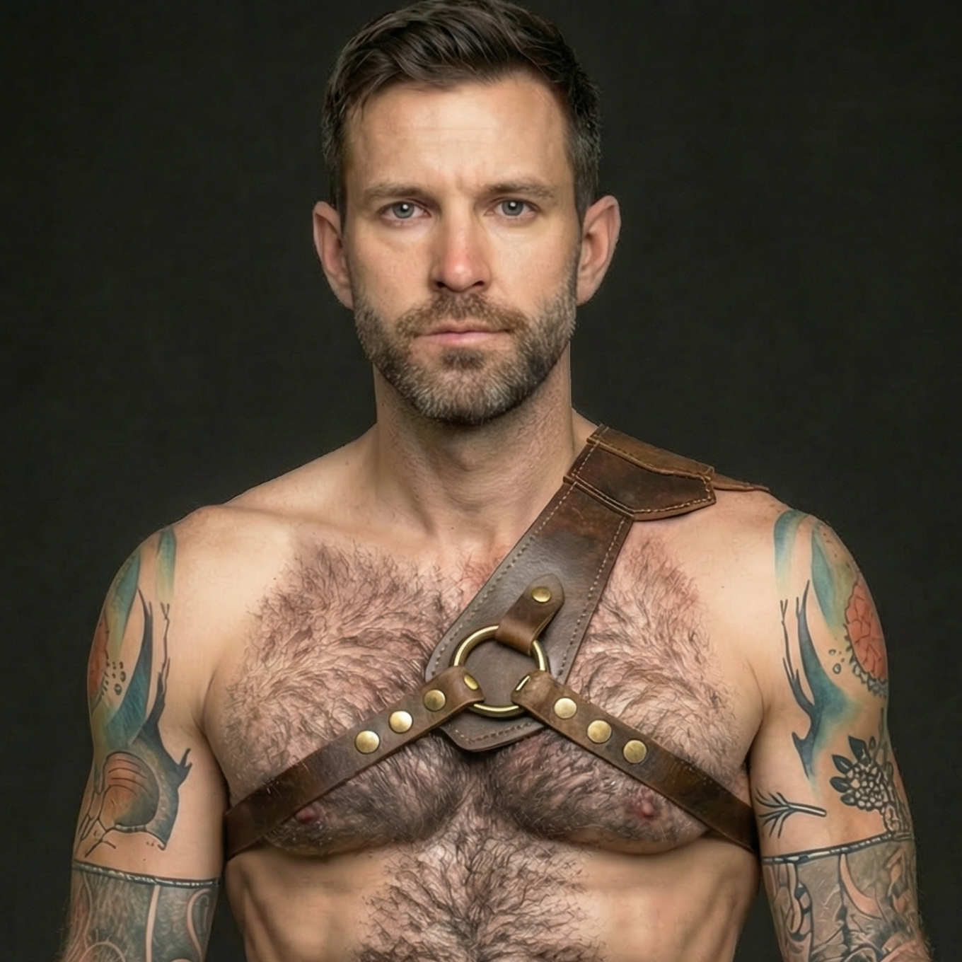 Warrior's Pride Leather Harness