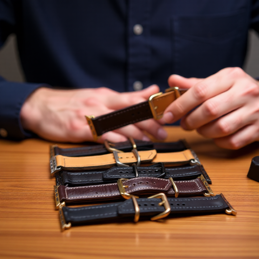 Geometric Dreamer | Luxury Watch strap | Bovine