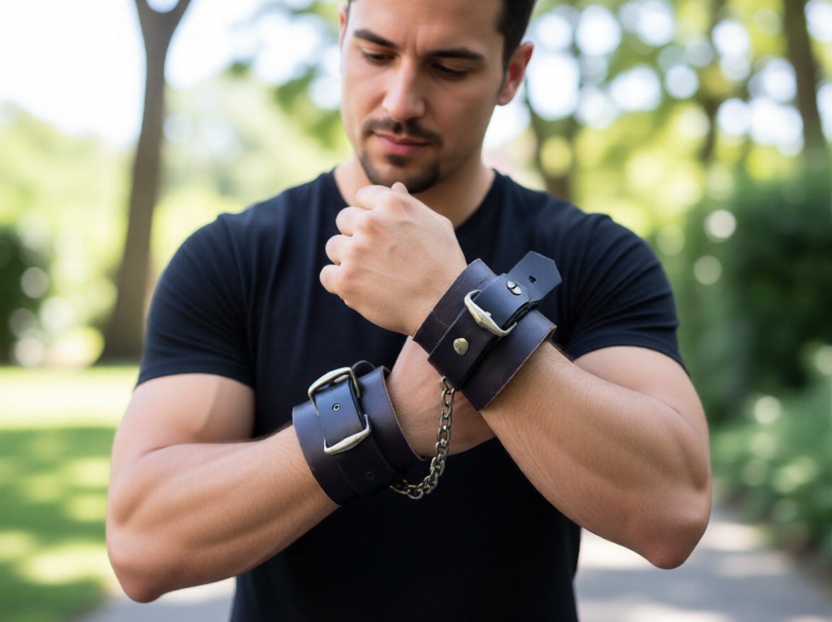 Premium Leather Restraint Cuffs