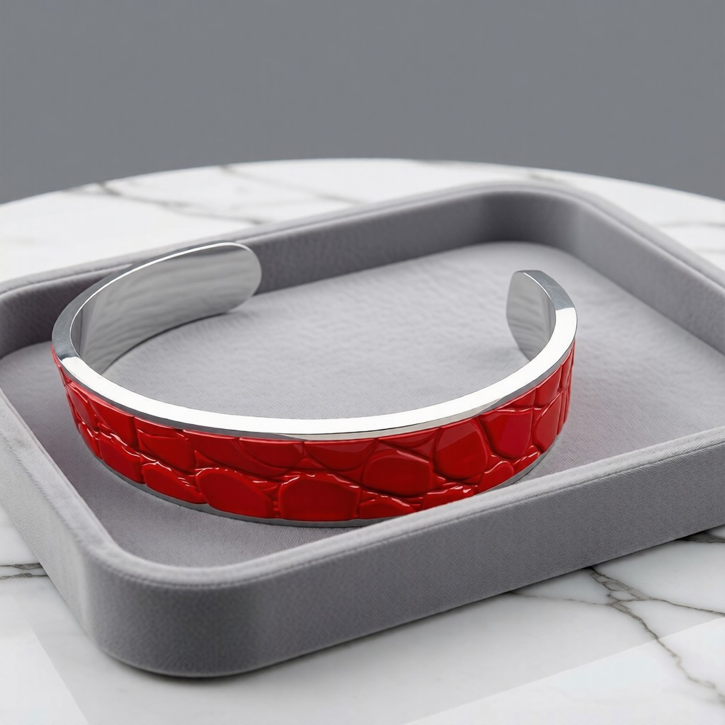 Exotics Inlay Cuff Bracelets