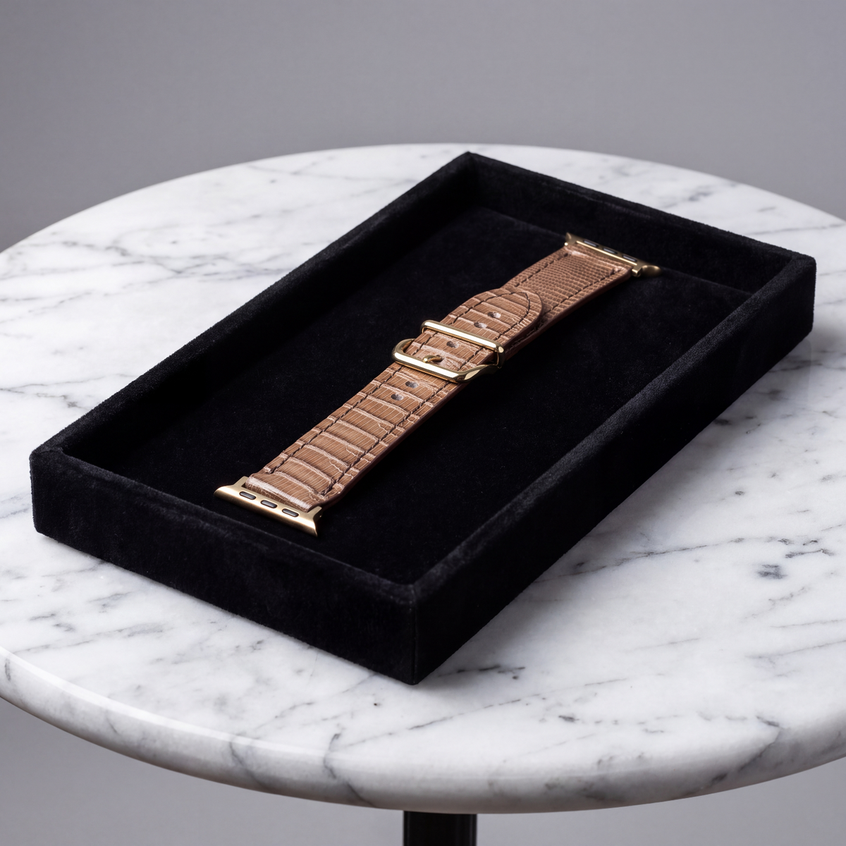 Saurian Luxe | Exotic Watch strap | Lizard Skin