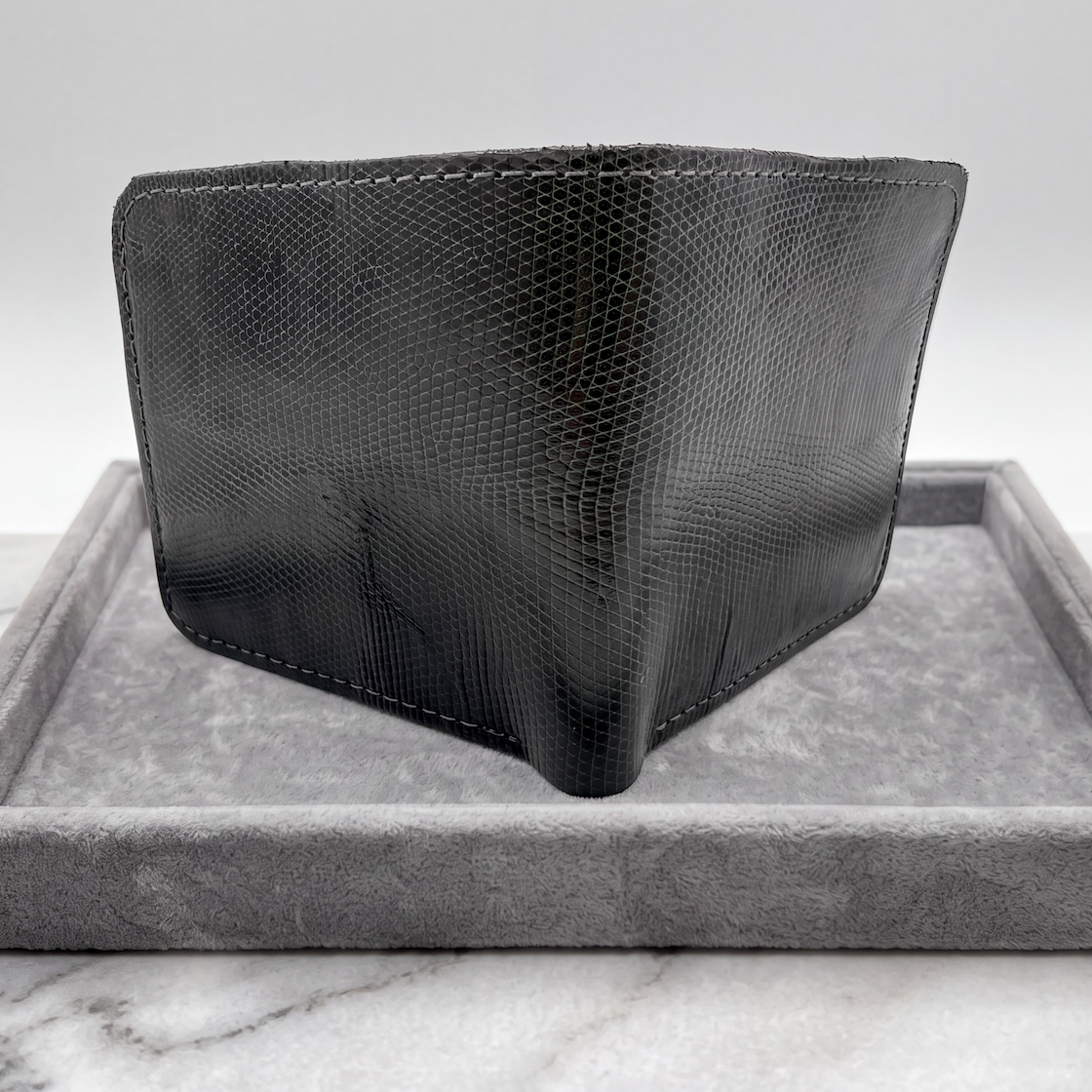 Saurian Fold | Exotic Bifold Wallet | Lizard Skin