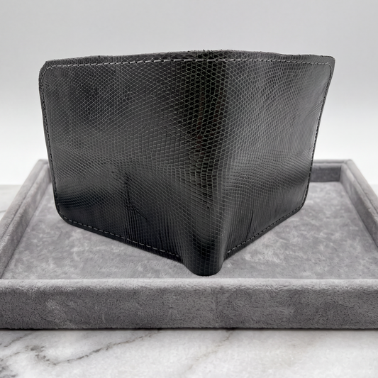 Saurian Fold | Exotic Bifold Wallet | Lizard Skin