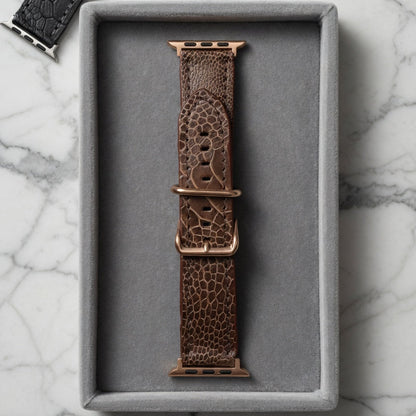 Feathered Time | Exotic Watch strap | Ostrich