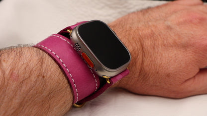 Duo Temporis- Double Wrap Watch Strap | Bovine