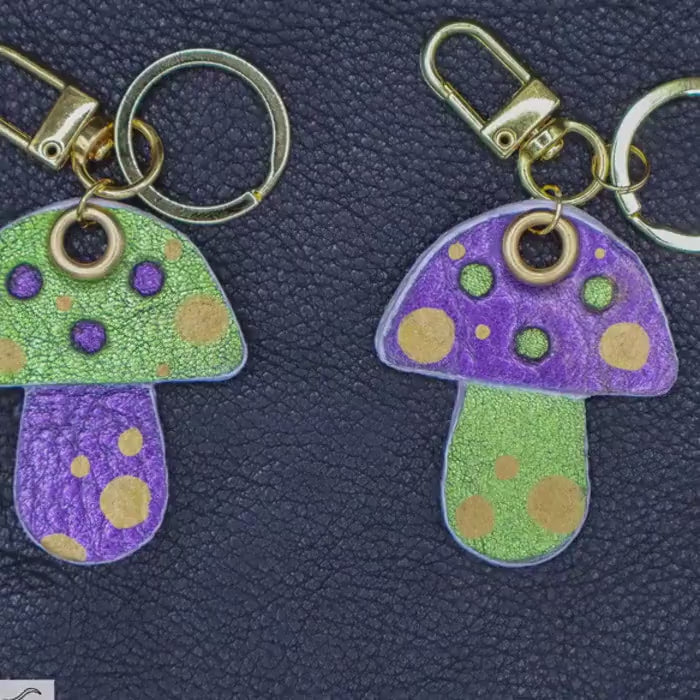 Mushroom Keychain